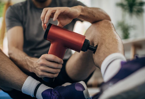 Pistola masajeadora muscular